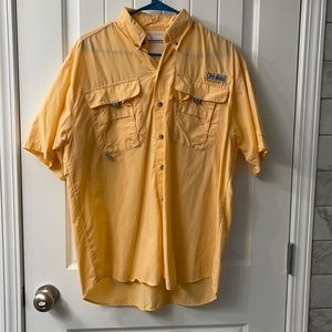 Columbia PFG short sleeve button down
